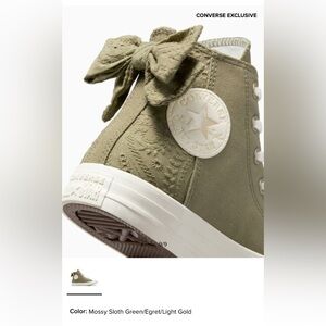 Converse All Star Bow High Top Sneakers